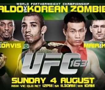 Результаты боев UFC 163 «Альдо против Корейского зомби» онлайн трансляция