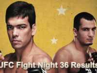 Результаты боев UFC Fight Night 36