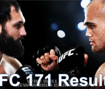 Результаты боев UFC 171