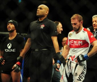 Интервью с Али Багаутиновым после боя на UFC 174 (видео)